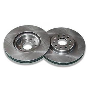 Nuevo disco de rotor de freno personalizado compatible con OEM de calidad superior para Audi-High Carbon ventilado externamente 50000 <span class=keywords><strong>km</strong></span> 1 año - Product Image 1