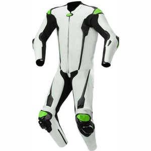 Traje de moto de alta calidad OEM, traje de cuero de moto personalizado, traje de carreras de moto de clasificación superior - Product Image 4
