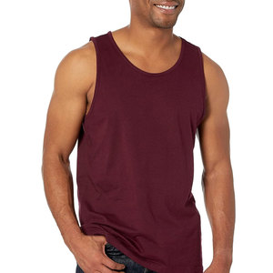 Wholesale High Quality Ribbed Cotton Vest Men Fitness Bodybuilding Gym Tank Tops Summer <b>Running</b> <b>Singlet</b> Gym Fitness Wear Size XL - Product Image 1