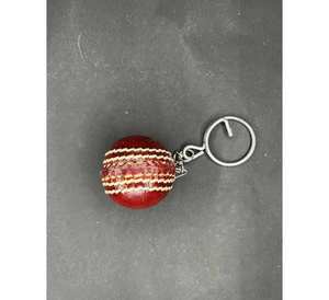 2025 Logo personnalisé Mini balle de Cricket porte-clés en cuir véritable porte-clés avec Promotions pour porte-clés balle de Cricket - Product Image 1