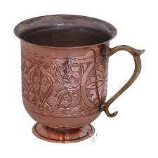 Tasses élégantes en corne antique avec une finition antique et une signification historique parfaites pour les intérieurs sur le thème rustique - Product Image 3