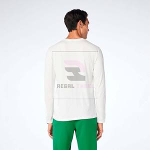 Camiseta interior médica de manga larga de Spandex tejido de alta calidad para uniformes de hospital - Product Image 2