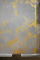 Panel Decorativo Arquitectónico Moderno Dorado, Impermeable, Ignífugo, con Textura Dorada Cepillada, para Paredes Interiores, Diseño Gráfico Comercial