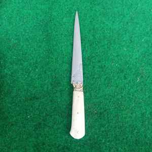 Cuchillo de deshuesado de Chef de acero de alto carbono hecho a mano de alta calidad, mango de hueso de camello, cuchillo de Chef de cocina afilado con Funda de cuero - Product Image 4