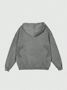 Vente en gros personnalisé 100% coton hommes à la mode Star Hoodie Hoodies Set Streetwear Hoodie Wear? - Product Image 5