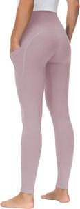 Pantalon de yoga taille haute personnalisé pour femmes avec poches respirantes Leggings de course d'entraînement de contrôle du ventre épais Fpr Gymwear - Product Image 2