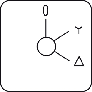 Interrupteur à came SCHNEIDER ELECTRIC KZ18635L Legend Harmony Série K 45x45mm, têtes multi-fixation, couleur noire, équipement électrique - Product Image 1
