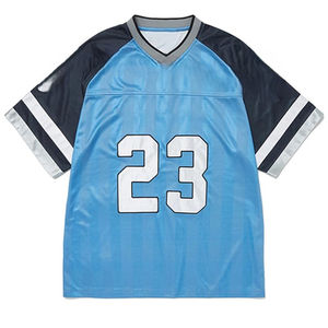 Maillot de football américain pour homme entièrement personnalisé, nouveau style, maillot de football américain léger de haute qualité à manches courtes - Product Image 2