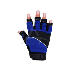 Gants de cyclisme en cuir écologiques de haute qualité, nouveau style, faible MOQ, avec design personnalisé, protection des mains, options personnalisables - Product Image 6