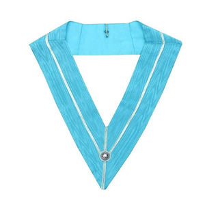 OEM ODM Service Mason Regalia collares en color personalizado con insignias bordadas - Product Image 1