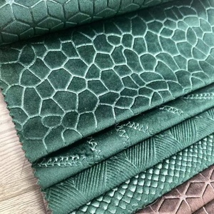 Xu hướng sản phẩm 2025 ngắn sang trọng nhung vải 5000 lụa nhung vải <span class=keywords><strong>devor</strong></span> bởi mét cho đồ nội thất - Product Image 3