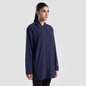 เสื้อฮู้ดโอเวอร์ไซส์ลาย Navy Archive พร้อมโลโก้สั่งทำพิเศษ พิมพ์ลายพัฟคุณภาพสูง เหมาะสำหรับฤดูหนาว - Product Image 3