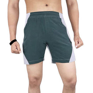 Shorts de Baño para Hombre al por Mayor, Baratos, de Secado Rápido, Talla Grande, Color Sólido, Personalizables, de Spandex/Poliéster con Bolsillos - Product Image 1