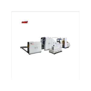 Máquina de fabricación de bolsas de papel de fondo cuadrado completamente automática más vendida para bolsa de papel Kraft cuadrada - Product Image 1