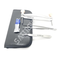 Vétérinaire 3.5mm LCP Recon Plate Set 8pcs + 3.5mm Vis de verrouillage 100pcs Tournevis pour une meilleure manipulation Instrument de chirurgie