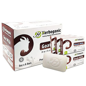 สบู่ก้อนทำมือจากนมแพะและสมุนไพรออร์แกนิก ช่วยให้ผิวขาวกระจ่างใส ชุ่มชื้น เหมาะสำหรับทุกสภาพผิว - Product Image 2