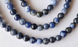 Fournisseur en gros de perles rondes en sodalite naturelle de 12mm perles rondes en vrac pour la fabrication de bijoux d'achat en gros - Product Image 5