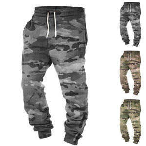 Vente en gros Pantalon cargo en coton personnalisé pour hommes, style hip hop, avec grande poche, taille moyenne - Product Image 3