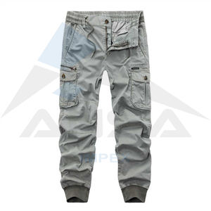 Vente en gros de pantalons cargo de haute qualité pour hommes salopette tactique multi-poches pour hommes pantalons cargo streetwear décontractés pour hommes Hip Hop - Product Image 5