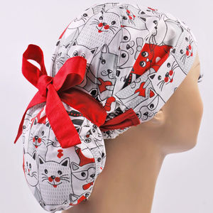 Gorros Quirúrgicos Médicos ODM OEM de Fábrica, Gorro Quirúrgico de Algodón, Uniforme de Enfermera y Doctor de Hospital, Suministro al por Mayor - Product Image 4