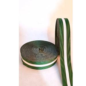 Vente en gros OEM Ruban de médaille Taffetas de coton Viscose Ruban de soie avec motif ondulé (arrosé) Matériau du visage - Product Image 3