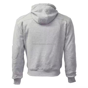 Sweat à capuche moto personnalisé et durable en polaire douce, design blindé protecteur, coupe confortable pour motards et cyclistes en hiver - Product Image 5
