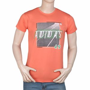Camiseta estampada de corte ajustado para hombre - Color melocotón - Product Image 4
