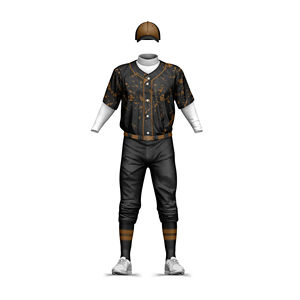 Uniforme de Béisbol Transpirable de Nuevo Diseño 2026, Uniforme de Béisbol al por Mayor, Traje de Béisbol Sublimado con OEM, Uniforme de Béisbol - Product Image 5