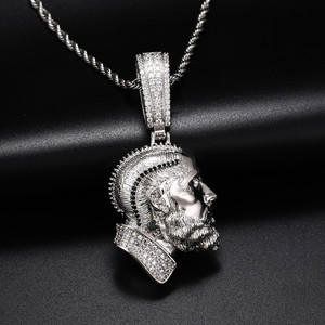 Pendentif Hip Hop en diamant personnalisé bijoux en moissanite de luxe pour hommes et femmes accessoire de mode audacieux - Product Image 5