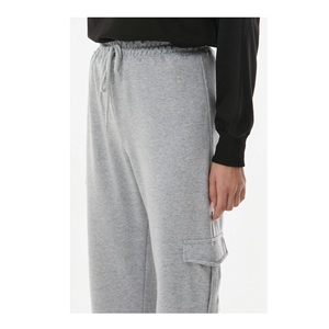 ชุดกีฬาผ้าฝ้าย100% มีฮู้ดสำหรับผู้หญิงชุดวอร์มกางเกงผ้าคอตตอนขนาดใหญ่พิเศษออกแบบได้ตามที่ต้องการ - Product Image 1