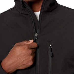 Veste Softshell Homme Imperméable et Coupe-Vent Personnalisable avec Logo, Doublure Polaire Chaude pour Randonnée en Extérieur - Product Image 5