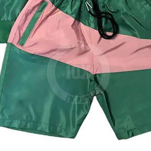 <b>Men</b> Nylon <b>Men's</b> <b>Shorts</b> Windbreaker Set <b>Men's</b> Custom Logo Windbreaker Nylon <b>Short</b> Set Windproof - Product Image 5