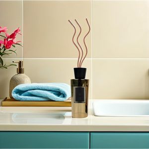 High Performance Scented Sustainable Wavy Rattan Home <b>Reed</b> <b>Diffuser</b> Fiber Sticks Natural Color Stocked Essential <b>Oil</b> 3*200mm - Product Image 4