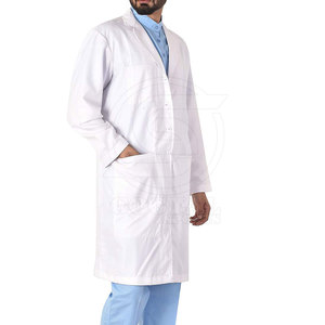 Bata de Laboratorio de Marca Privada en Existencia, Diseño Único, Bata de Laboratorio para Adultos, Venta Caliente, Bata de Laboratorio con Logotipo Personalizado - Product Image 4