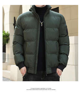 Veste matelassée pour homme sur mesure, légère, d'hiver, imperméable, isolée, vêtements d'extérieur - Product Image 2