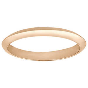 Ensemble de bijoux en or rose 14 carats, bague de fiançailles solitaire à six griffes, bord de couteau - Product Image 1