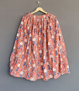 กระโปรงผ้าฝ้ายอเนกประสงค์สำหรับผู้หญิงเอวสูงยาวถึงพื้นพิมพ์ลายดิจิตอลระบายอากาศได้ดีฤดูร้อนชายหาดปาร์ตี้ไซส์ใหญ่พิเศษ - Product Image 4