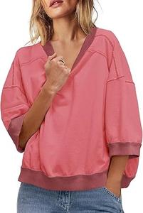 Personnalisable poids lourd GSM couleur rose uni goutte épaule coupe ample Vintage acide lavé polaire femmes hiver 3D broderie - Product Image 2