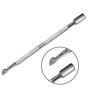 Herramienta profesional de cuidado de uñas de acero inoxidable de doble extremo, recortador de cutículas de alta calidad para limpieza de uñas, venta - Product Image 3