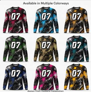 Camiseta de Paintball Personalizada, Camiseta de Speedball con Nombre, Número y Logotipo del Equipo, para Jóvenes y Adultos - Product Image 6