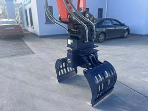 Nouvelle pelle hydraulique Kubota KX085-5 et grappin rotatif Daemo DMR160 - Product Image 5