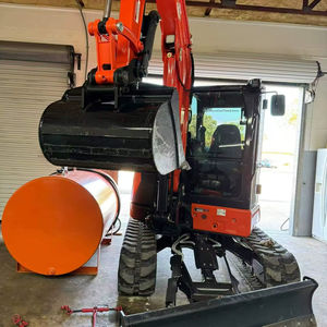 Mini-excavatrice d'occasion U55-4 de haute qualité, pelle de 5,5 tonnes avec moteur, boîte de vitesses et PLC testés et certifiés, en promotion - Product Image 5