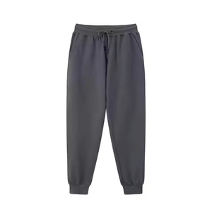 350GSM PK Fábrica Personalizar Su Logotipo Pantalones de Chándal Entrenamiento Fitness Pantalones Deportes Joggers Hombres Casual Fleece Plain Loose Fit Pantalones - Product Image 1