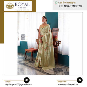 ผ้าไหมเนื้อนุ่มลายดอกไม้สวยงาม - Product Image 6