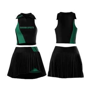 Fournisseur en gros de robes de tennis par sublimation, uniformes de netball pour femmes, jupe de tennis avec logo personnalisé, uniforme de tennis - Product Image 1