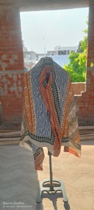 Vente en gros de sarongs de plage indiens imprimés en blocs à la main, tissu en voile doux, paréo d'été, couleur biologique naturelle - Product Image 5