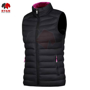 Gilet matelassé léger pour homme, logo personnalisé, OEM ODM, veste sans manches matelassée, chauffe-corps chaud, vente en gros d'usine - Product Image 1