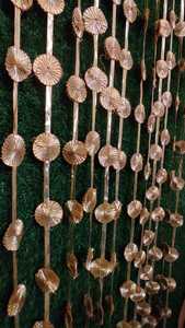 Golden Gota Patti Artificielle Vintage Romantique Fleur Guirlande Rideau Glands pour Mariage Diwali Pendaison de Crémaillère Porte Entrée Cadeau - Product Image 2