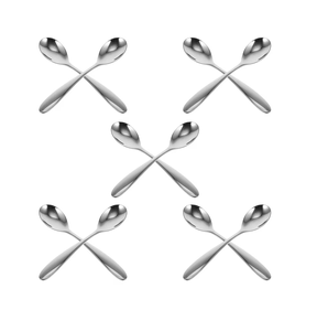 Cuchara de acero antigua Mesa de cena de latón decorativa Cuchara hecha a mano de oro Acero con espejo Mejor pulido para gran oferta - Product Image 4