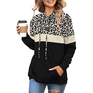Sudadera con Capucha Personalizada con Impresión por Sublimación, de Algodón y Poliéster, Transpirable, Talla Grande, para Deportes de Invierno, con Logotipo Frontal, para Mujer - Product Image 1